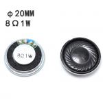 Φ20mm mylar speakers 8Ω 1W,Internal magnetism